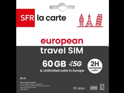 sfr voyage|Carte SIM de voyage en Europe : restez connecté